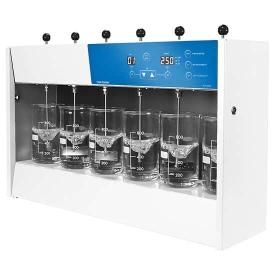 ColeParmer FJT200D6 Stuart Flocculation Jar Tester, 6place; 230 VAC