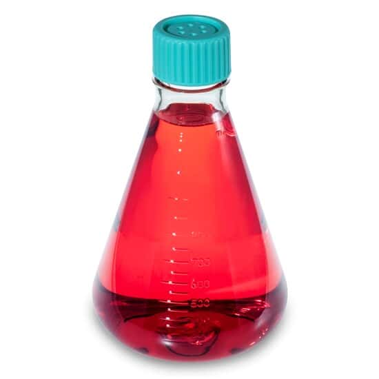 ColeParmer Essentials Sterile Erlenmeyer Flasks, Polycarbonate, Vent