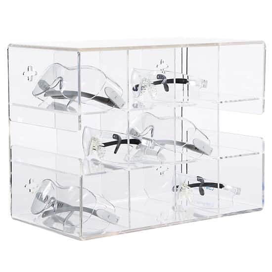 ColeParmer Essentials Clear Safety Glasses and Acrylic Safety Glasses