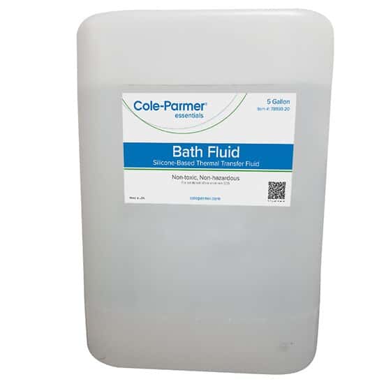 ColeParmer Essentials Silicone Bath Fluid; 5 Gallons from ColeParmer India