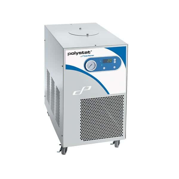 Cole-Parmer Polystat recirculating chiller, 3/4-hp, 2000W, 6.4 L/min, 208V