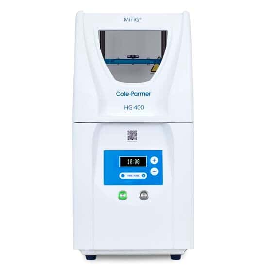 Cole-Parmer SamplePrep HG-400 MiniG® Tissue Homogenizer and Cell Lyser; 115/230 VAC, 50/60 Hz