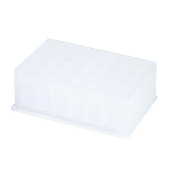 Cole-Parmer SamplePrep 2230 Deep-Well Microplate, 24 x 10 mL, Square Wells, 1/EA