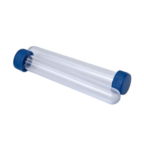 Cole-Parmer SamplePrep 2252-PC-30 Vial with Screw Cap, Polycarbonate, 15 mL, 5/8
