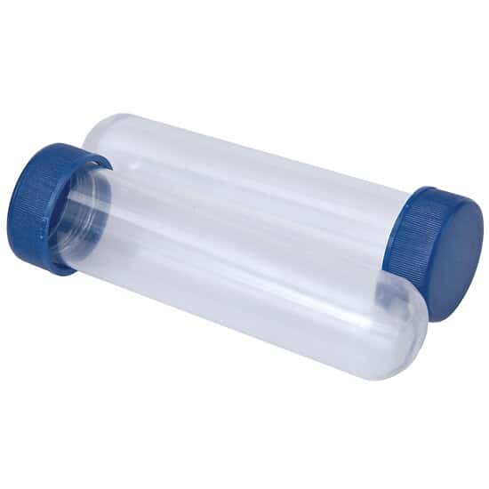 Cole-Parmer SamplePrep 2253-PC-48 Vial with Screw Cap, Polycarbonate, 50 mL, 1-1/8