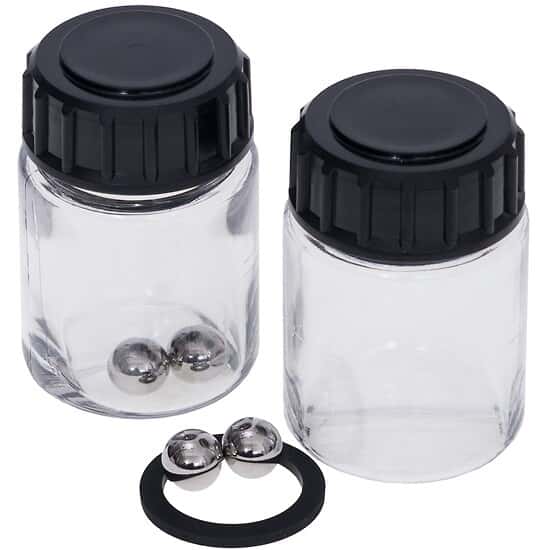 Cole-Parmer SamplePrep 2254 Preloaded Vial Set, Polycarbonate, 75 mL, 2/PK