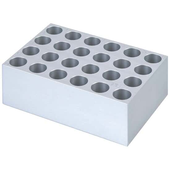 Cole-Parmer SamplePrep 2663 Homogenizer Cryo-Block, Aluminum, 24x5mL PE Vials 04500-36; 2/ST