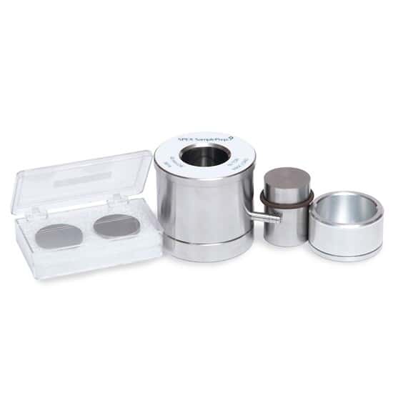 Cole-Parmer SamplePrep 3614 Evacuable Pellet Die Set for 40 mm Sample Disks; 1/Ea