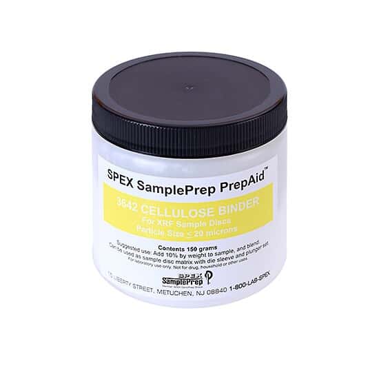 Cole-Parmer SamplePrep 3642-150 Cellulose Binder Powder, <20 µm, 150 g