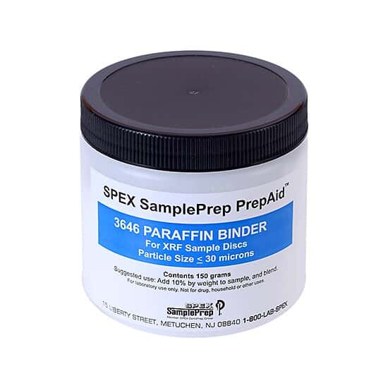 Cole-Parmer SamplePrep 3646-150 Paraffin Binder Powder, <30 µm, 150 g