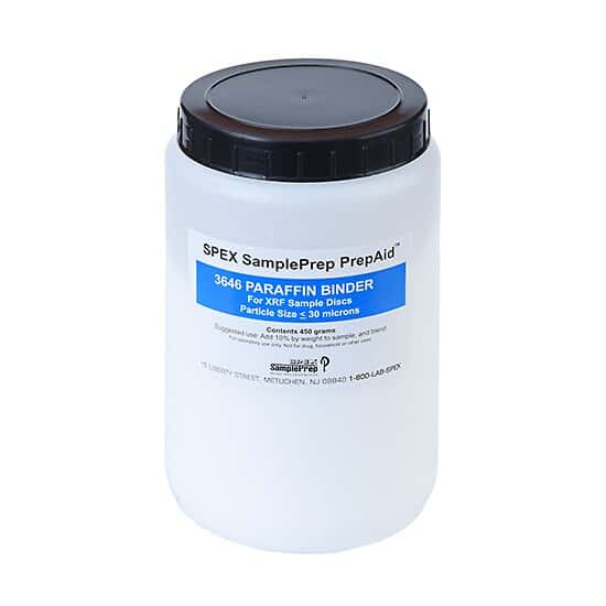 Cole-Parmer SamplePrep 3646-450 Paraffin Binder Powder, <30 µm, 450 g