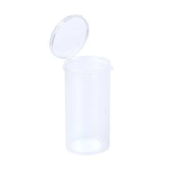Cole-Parmer SamplePrep 6135 Grinding Vials Polypropylene with Attached Flip Cap, 75 mL; 100/PK