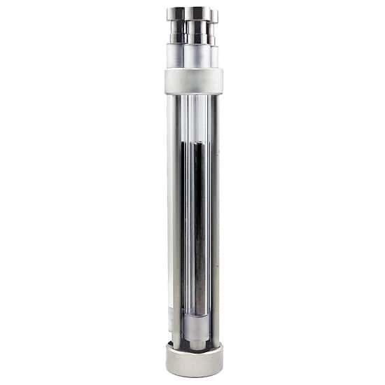Cole-Parmer SamplePrep 6757 Grinding Vial Set, Microvials, 0.1 to 0.5 mL, PC Cylinders, SS End Plugs and Impactors