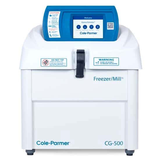 Cole-Parmer SamplePrep CG-500-115 Freezer/Mill® Dual-Chamber Cryogenic Grinder; 115 VAC, 60 Hz