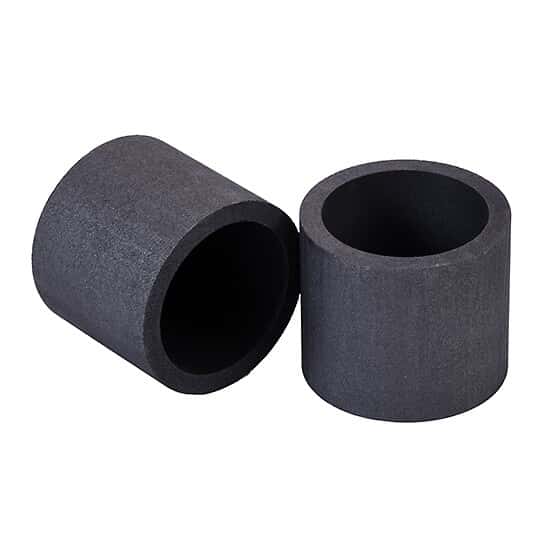 Cole-Parmer SamplePrep 7157 High-Purity Graphite Crucible with Flat Bottom, 27 mL; 10/PK