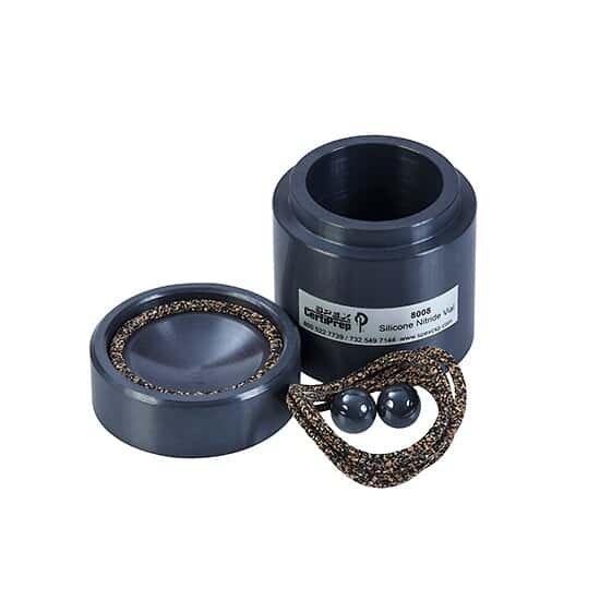 Cole-Parmer SamplePrep 8008 Grinding Vial Set, Silicon Nitride, 45 mL; 1/EA