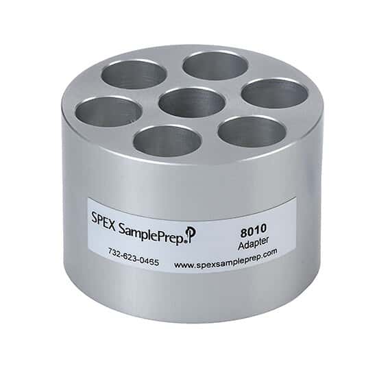Cole-Parmer SamplePrep 8010 Multiple Sample Vial Adapter, Holds Seven 1/2