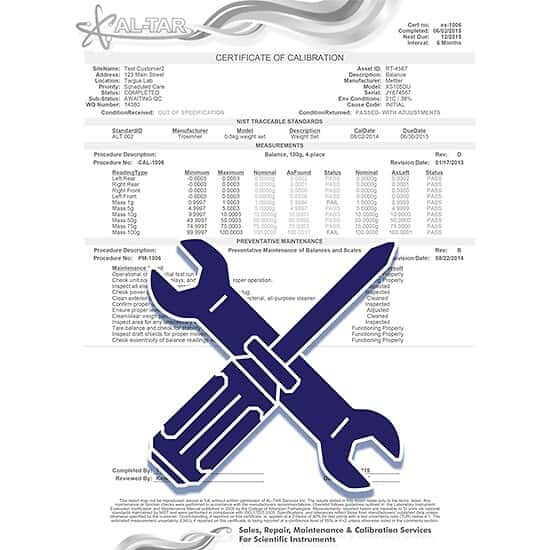 ColeParmer Service by ALTAR OnSite Carbon Dioxide Incubator