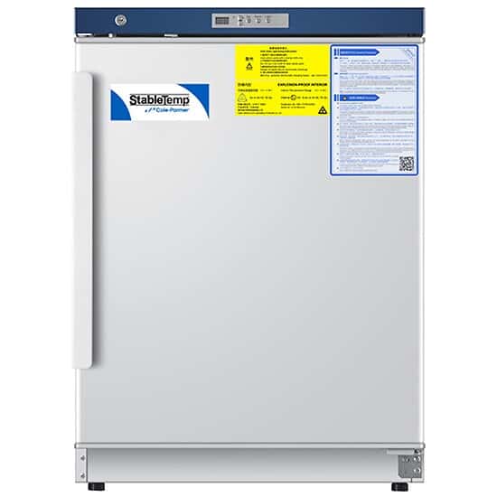 Cole-Parmer StableTemp Spark Free Refrigerator, 4.2 CuFt, 220-240 VAC, 50 Hz; 1/Ea