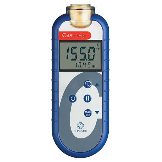 COMARK C48 Food Service NSF Waterproof Thermocouple Thermometer, Type-K