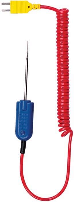 COMARK PK15M Thermocouple MicroTip Food Penetration Probe, Type K, 1.1 mm Tip