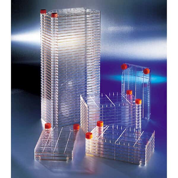 Corning 3268 Polystyrene CellSTACK - 1 Chamber with Vent Caps, 8 per Case