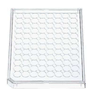 Corning 96-well Microplate Lid, Low Evaporation Lid with Corner Notch, Sterile, Polystyrene; 50/Cs