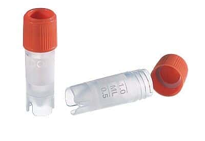 Corning 430658 External Thread Cryogenic Vials; 1.2 mL, 500/cs