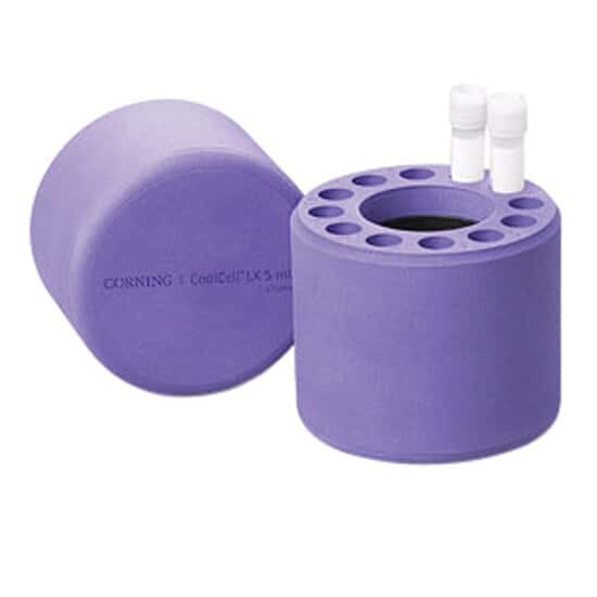 Corning LX CoolCell Freezing System f/ Cryogenic Vials, purple, 5mL, 12 exposed vials; 1/ea