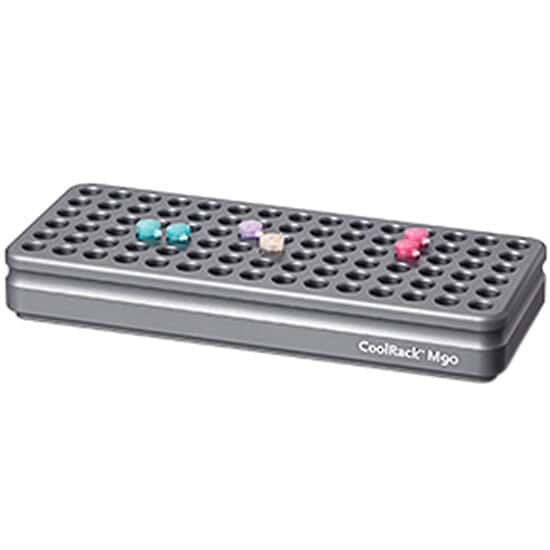 Corning CoolRack® M90 Cooling Block, 90 x 1.5/2 mL Microcentrifuge Tubes; Gray