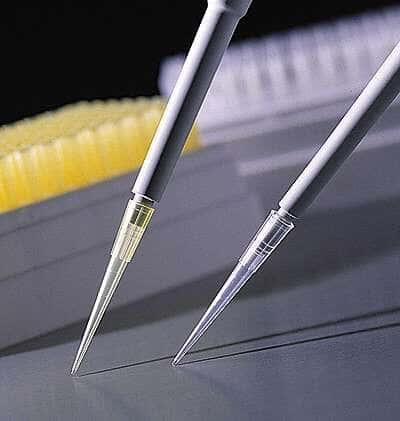 Corning Universal Pipette Tips, 1 to 200 µL, Yellow, Non-Sterile; 1000/Pk