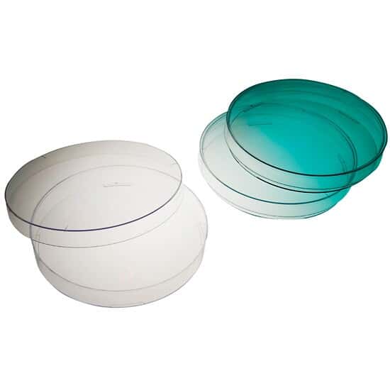 Corning Gosselin Petri Dish, Polystyrene, Clean Packaging, Stackable, Sterile, 3 Vents, 150 x 15 mm; 176/Cs