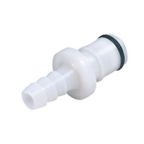 CPC (Colder) APC Quick-Disconnect Fitting, Hose Barb Insert, Acetal, Non-Valved, 1/4