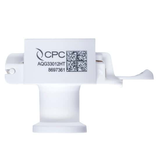 CPC (Colder) AseptiQuik® G Quick-Disconnect Fitting, Genderless, Sanitary, High-Temperature Polycarbonate, 3/4