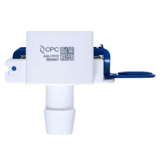 CPC (Colder) AseptiQuik® L Quick-Disconnect Fitting, High-Flow, Genderless Hose Barb, Polycarbonate, 1