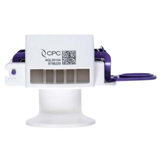 CPC (Colder) AseptiQuik® L Quick-Disconnect Fitting, High-Flow, Genderless Hose Barb, Polyphenylsulfone, 1