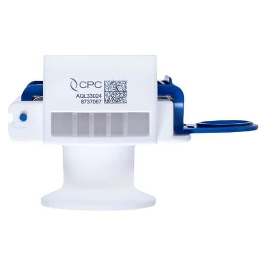 CPC (Colder) AseptiQuik® L Quick-Disconnect Fitting, High-Flow, Genderless Sanitary Adapter, Polycarbonate, 1-1/2