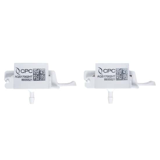 CPC (Colder) AseptiQuik® S Quick-Disconnect Fitting, Low-Flow, Genderless Hose Barb, High-Temperature Polycarbonate, 1/8