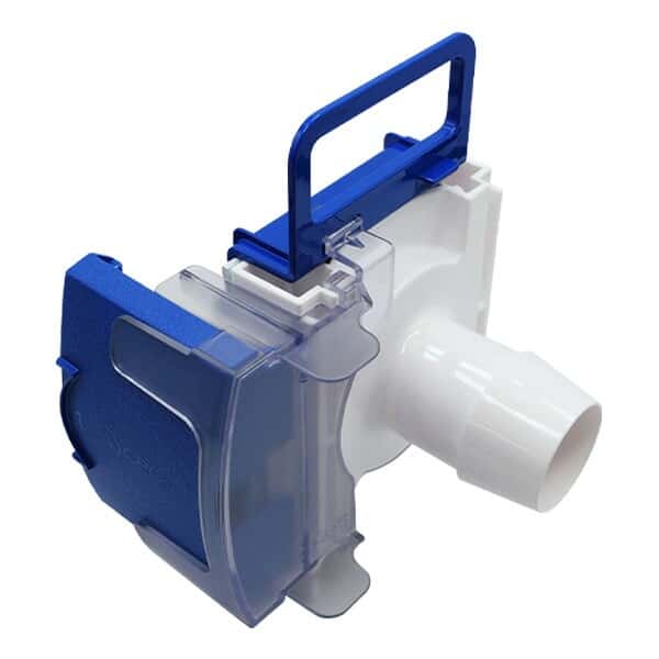 CPC (Colder) AseptiQuik® W Quick-Disconnect Fitting, High-Flow Large Bore Genderless Hose Barb, Polycarbonate, 1-1/4