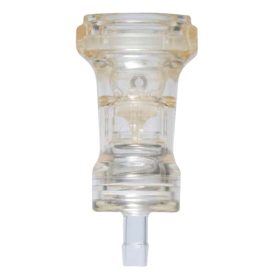 CPC (Colder) HFC Quick-Disconnect Fitting, Hose Barb Body, Polysulfone with Alloy C-276 Valve, 3/8