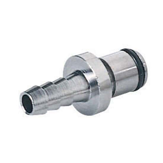 CPC (Colder) LC Quick-Disconnect Fittings, Hose Barb Insert, Chrome-Plated Brass, Non-Valved, 1/4