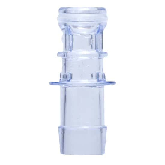 CPC (Colder) MPC™ Quick-Disconnect Fitting, Hose Barb Insert, Polycarbonate with Silicone O-Ring, Non-Valved, 3/8