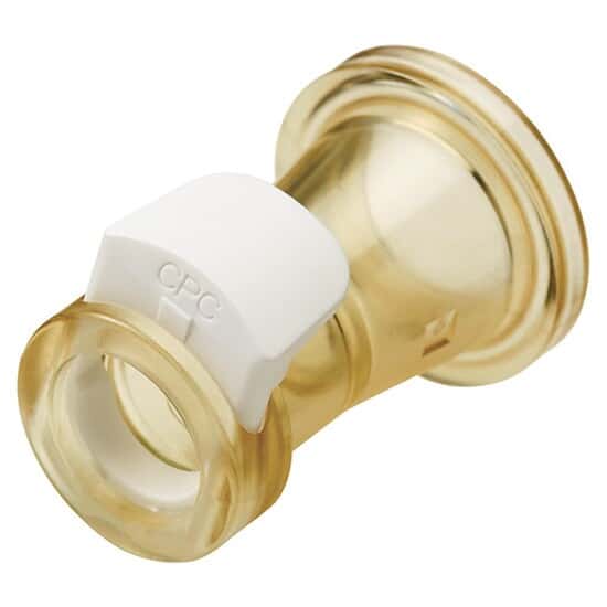 CPC (Colder) MPC™ Quick-Disconnect Fitting, Sanitary Body, Polysulfone, Non-Valved, 3/4