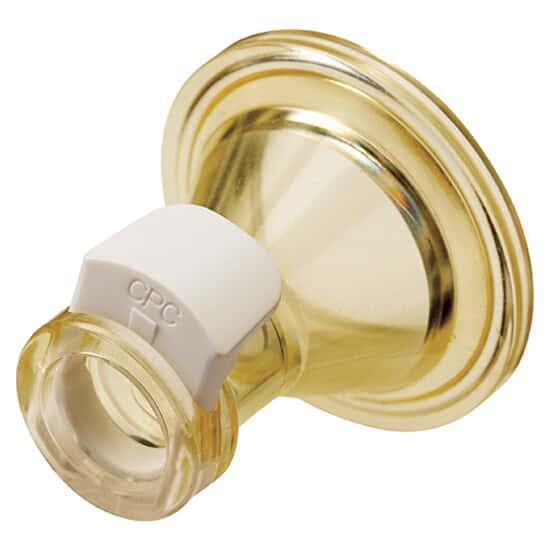 CPC (Colder) MPC™ Quick-Disconnect Fitting, Sanitary Body, Polysulfone, Non-Valved, 1