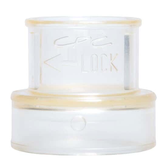 CPC (Colder) MPU® Quick-Disconnect Fitting, Twist-to-Connect, Polysulfone, Plug; 1/Each