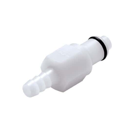 CPC (Colder) PLC Quick-Disconnect Fittings, Hose Barb Insert, Acetal, Non-Valved, 1/4