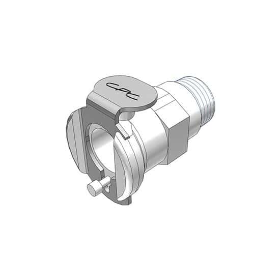CPC (Colder) PMCD QuickDisconnect Fitting, Threaded Body, Acetal