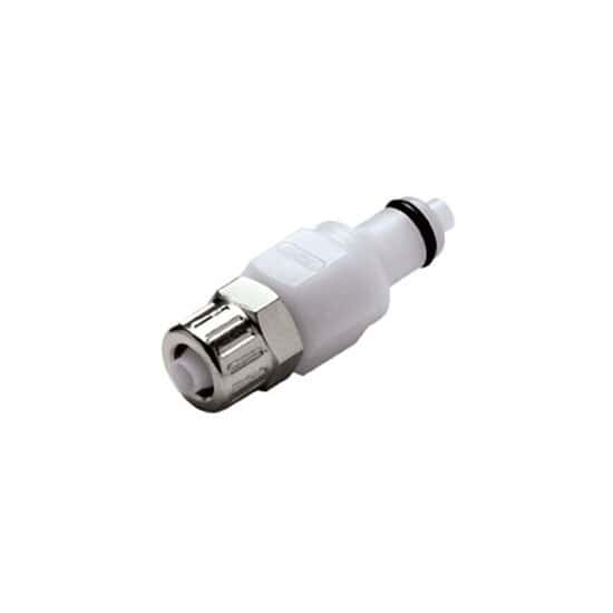 CPC (Colder) PMCD Quick-Disconnect Fittings, PTF Insert, Valved, Acetal, 1/4