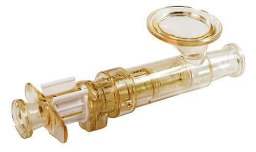 CPC (Colder) Steam-Thru® II Sanitary Steam-in-Place Connector, Two Cycle, Polysulfone with Polycarbonate Sleeve, 3/4