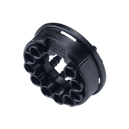 CPC (Colder) Tentube™ Quick-Disconnect Fitting, Hose Barb Female Body, Acetal, Non-Valved, 1/8